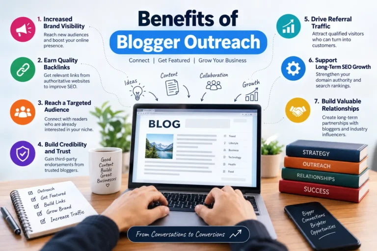 Benefits of blogger outreach for business and SEO